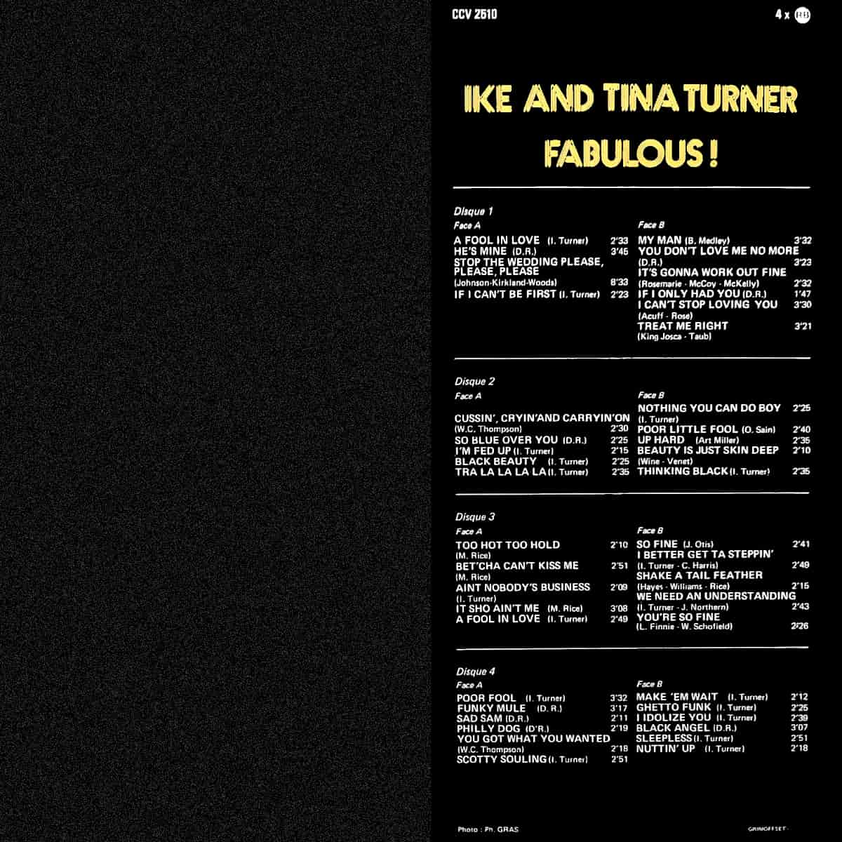 Ike & Tina Turner - Fabulous - Box Set