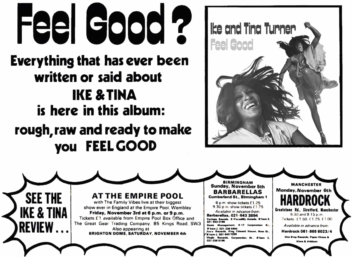 Ike & Tina Turner - Feel Good - Promo