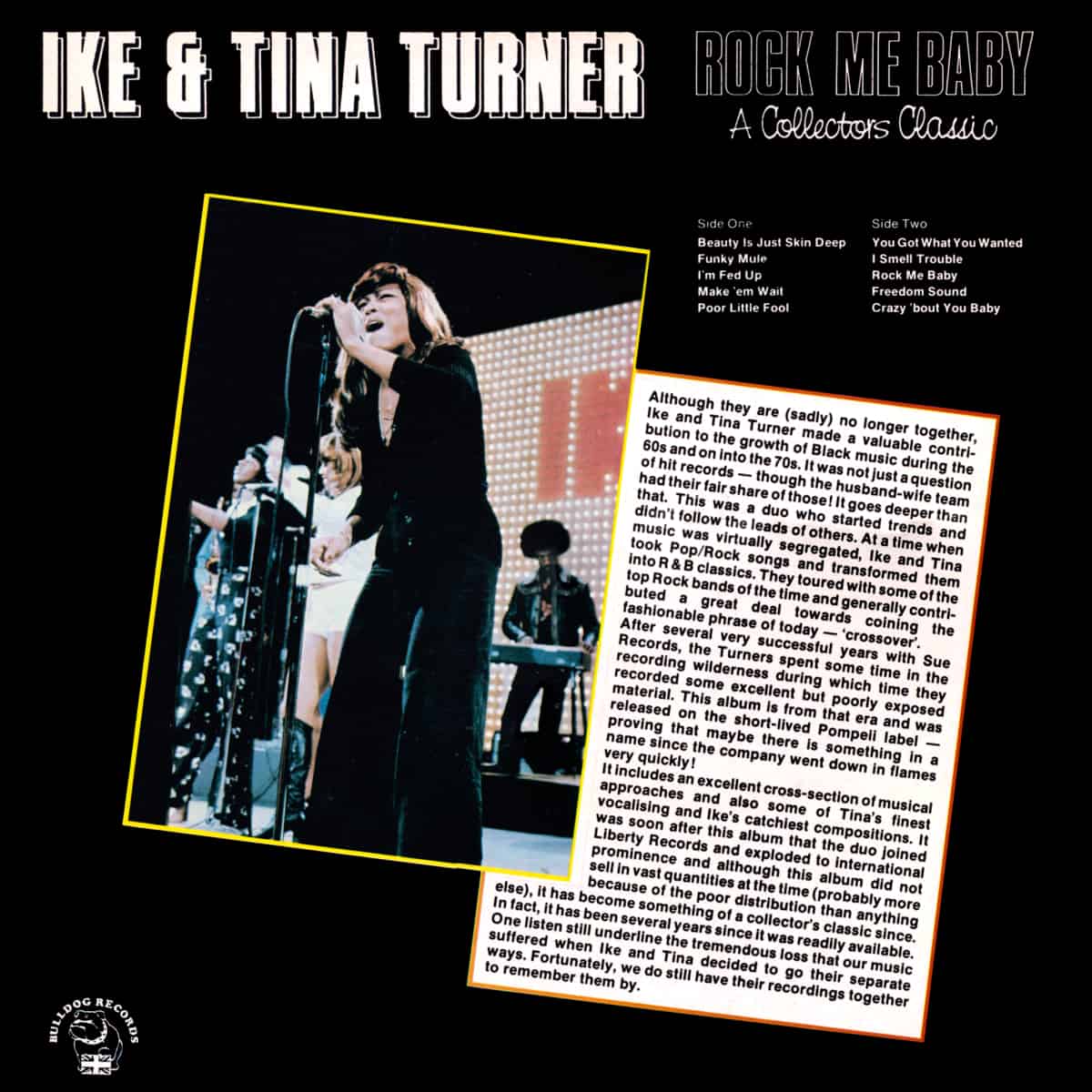 Ike & Tina Turner - Rock Me Baby - Album