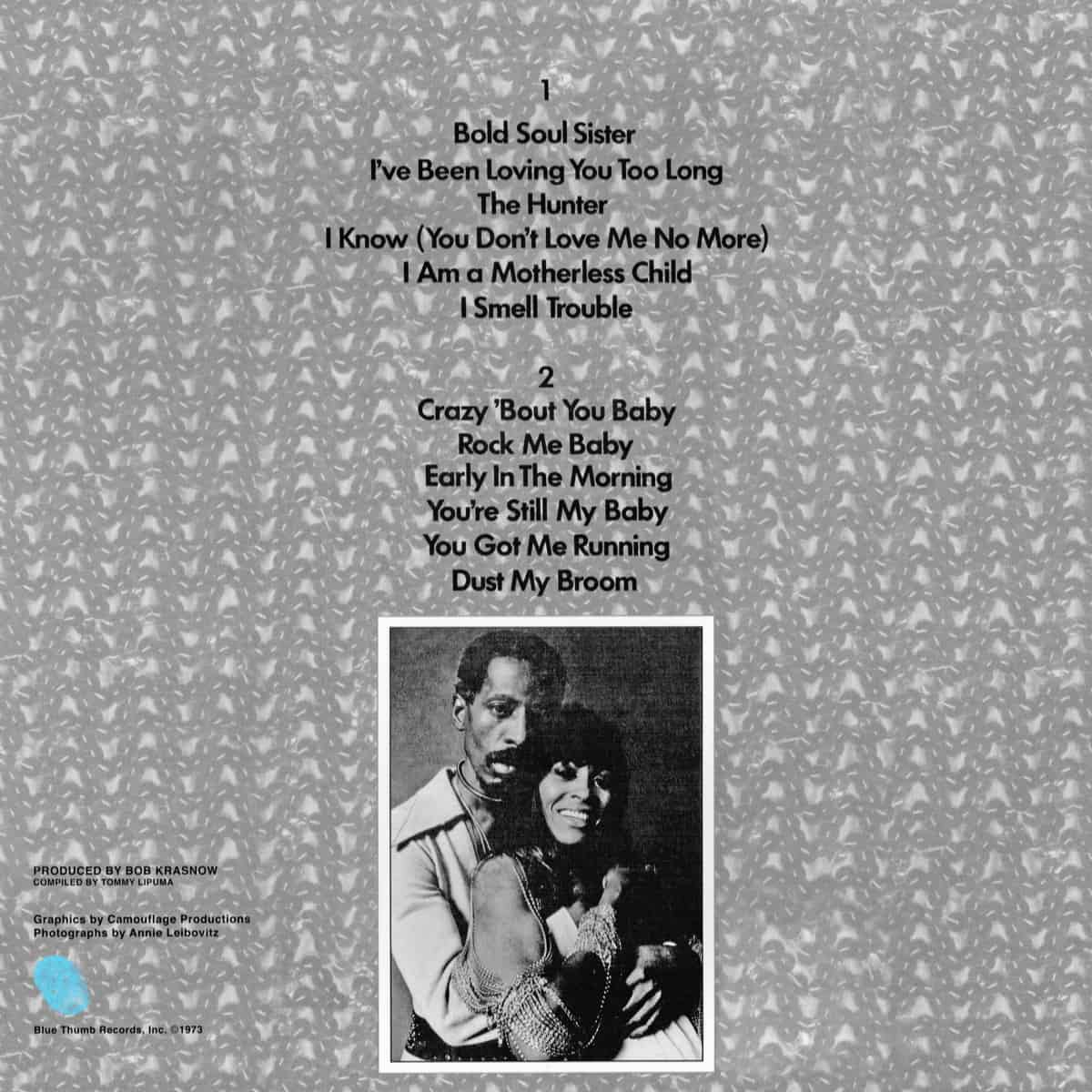 Ike & Tina Turner - The Best of Ike and Tina Turner - Back Cover