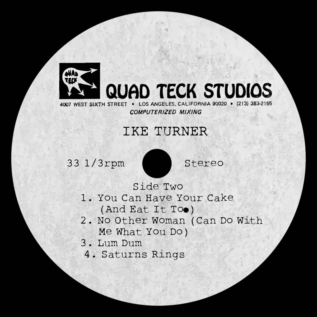 Ike Turner - The Edge - Demo