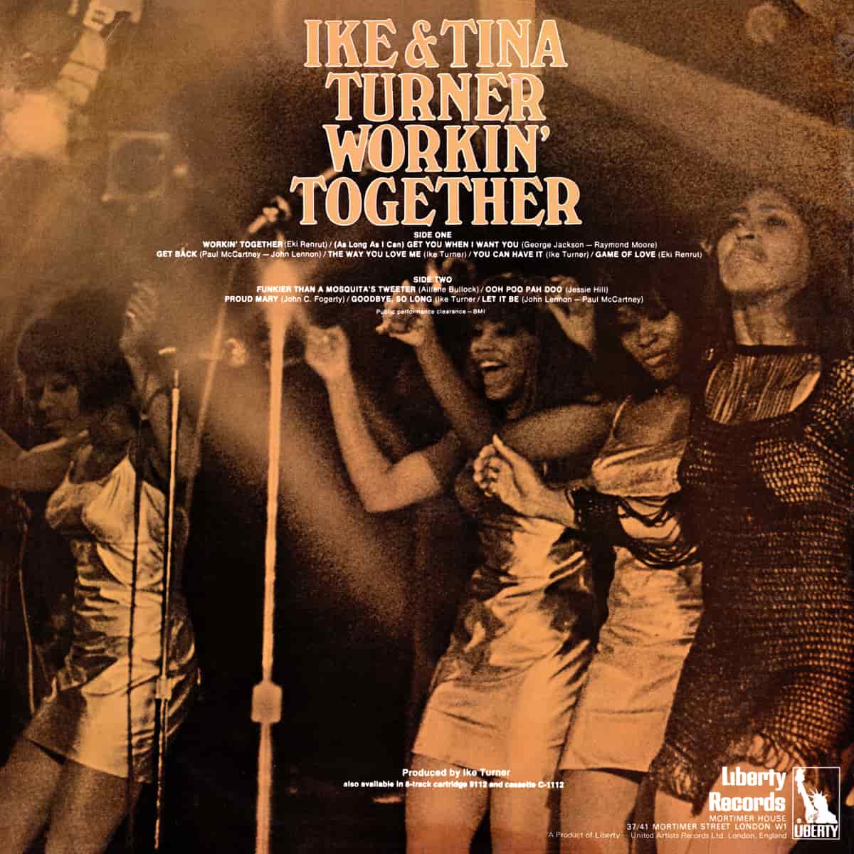 Ike & Tina Turner - Workin' Together - Album (UK)