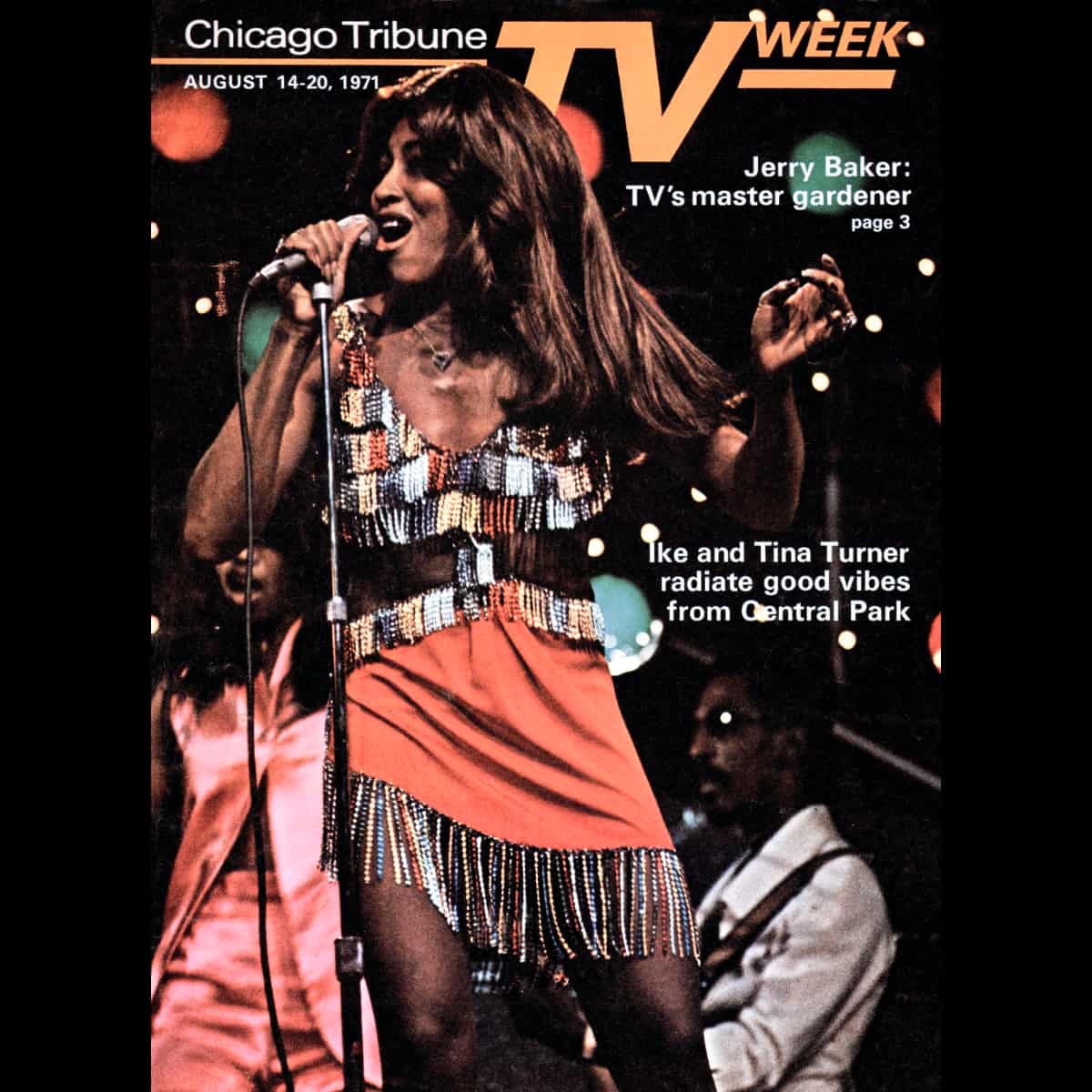 Ike & Tina Turner - Chicago Tribune TV Week - Magazine