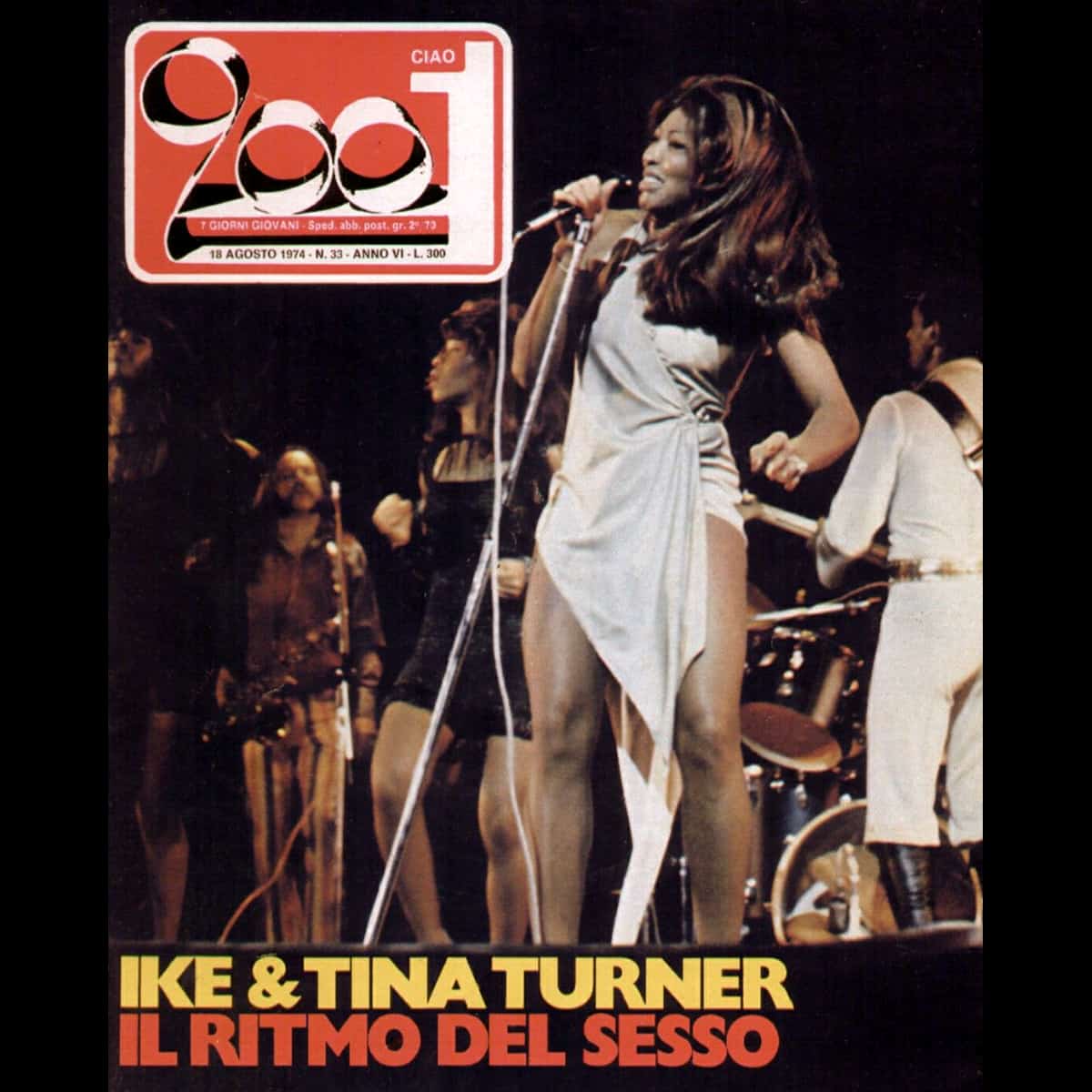 Ike & Tina Turner - Ciao 2001 - Magazine
