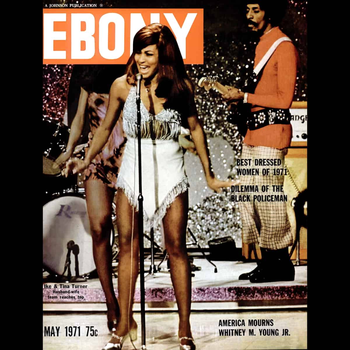 Tina Turner - Ebony - Magazine