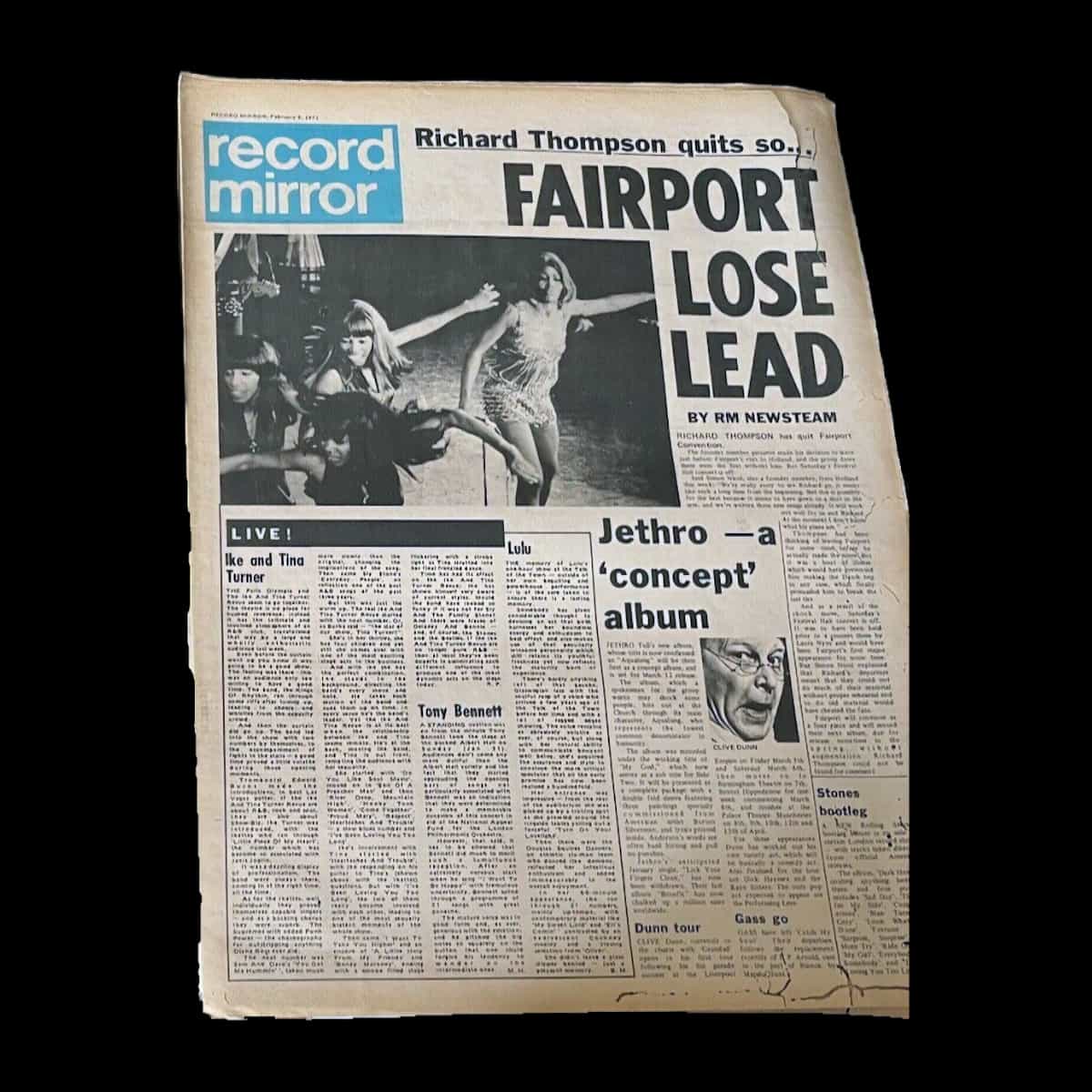 Ike & Tina Turner - Record Mirror - Magazine