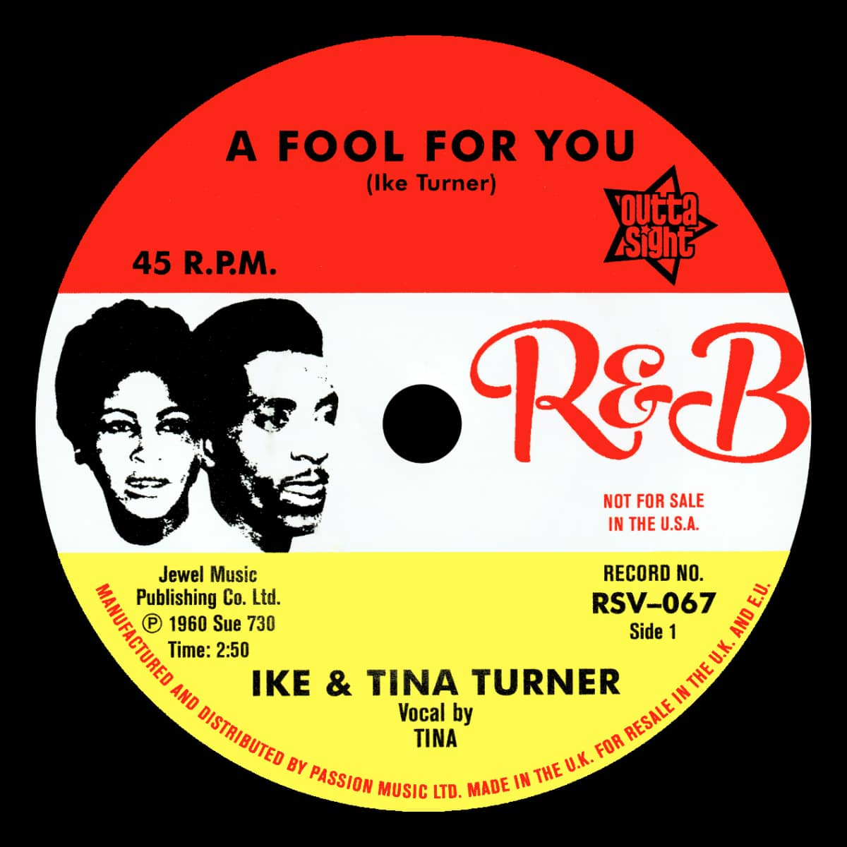 Ike & Tina Turner - A Fool For You - Single
