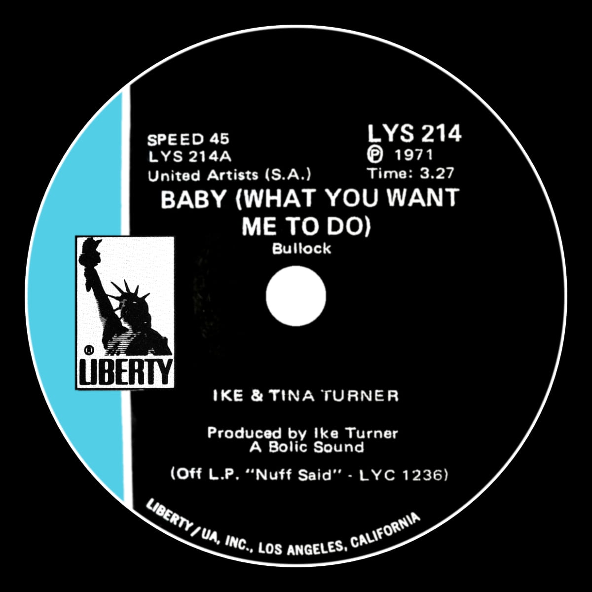 Ike & Tina Turner - Baby, What You Want Me To Do - Single