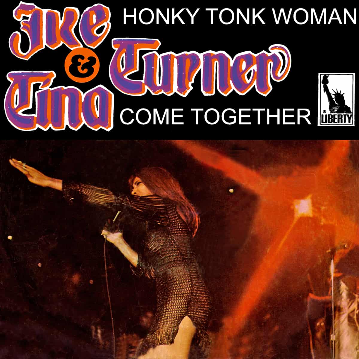 Ike & Tina Turner - Come Together - Single (Germany)