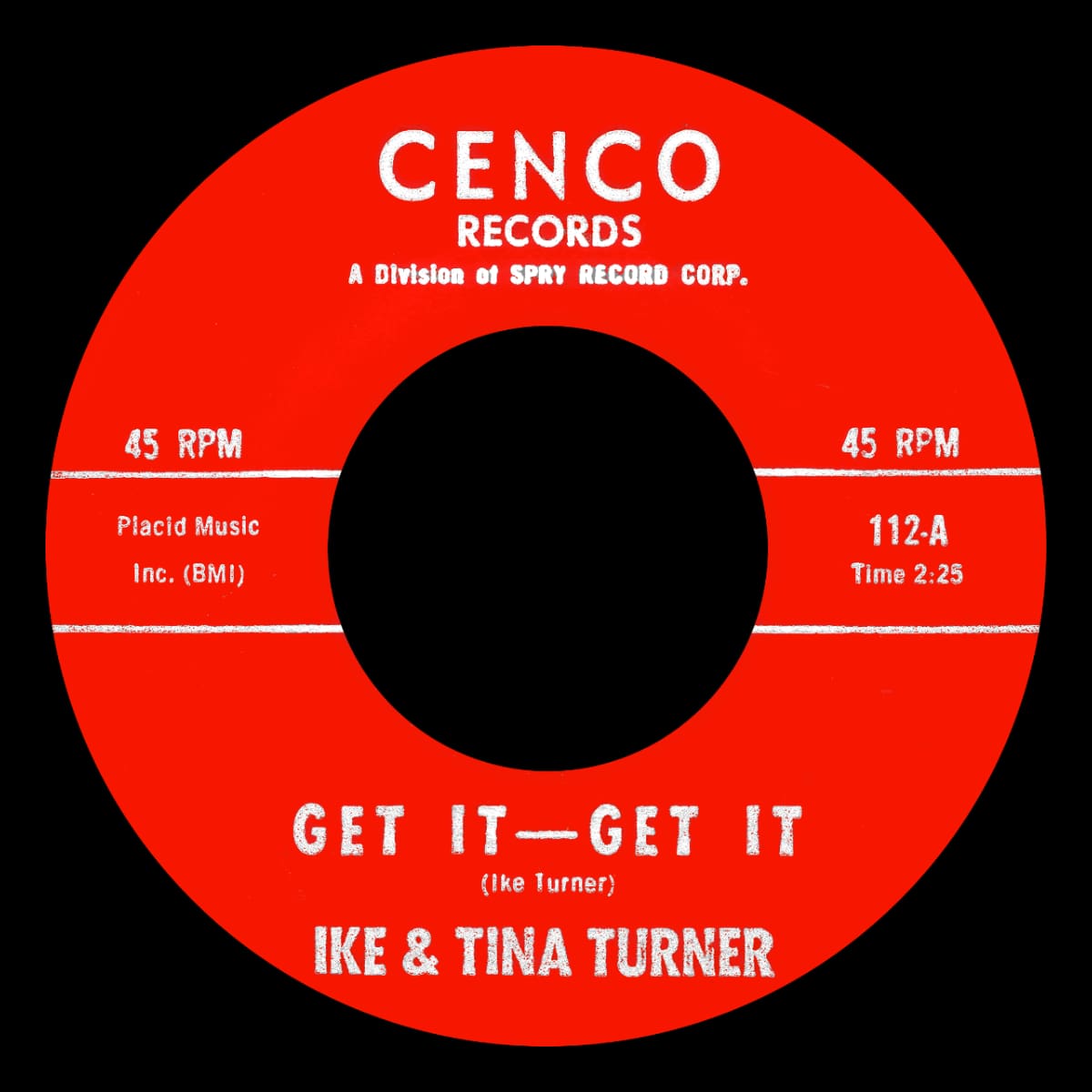 Ike & Tina Turner - Get It-Get It - Single