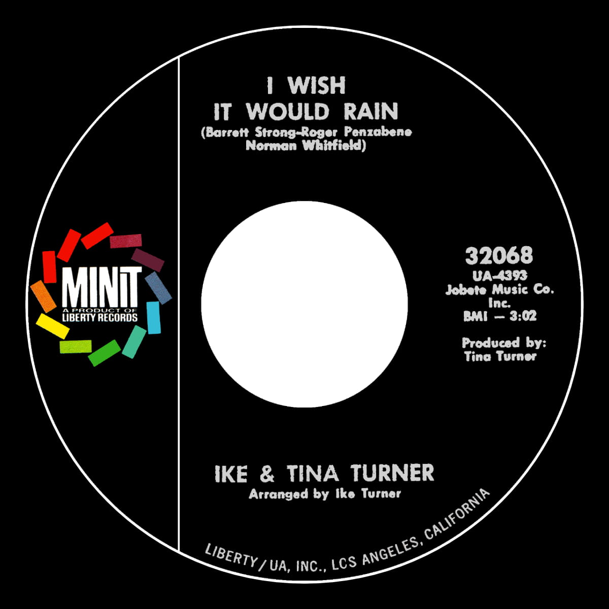 Ike & Tina Turner - I Wish It Would Rain - Single