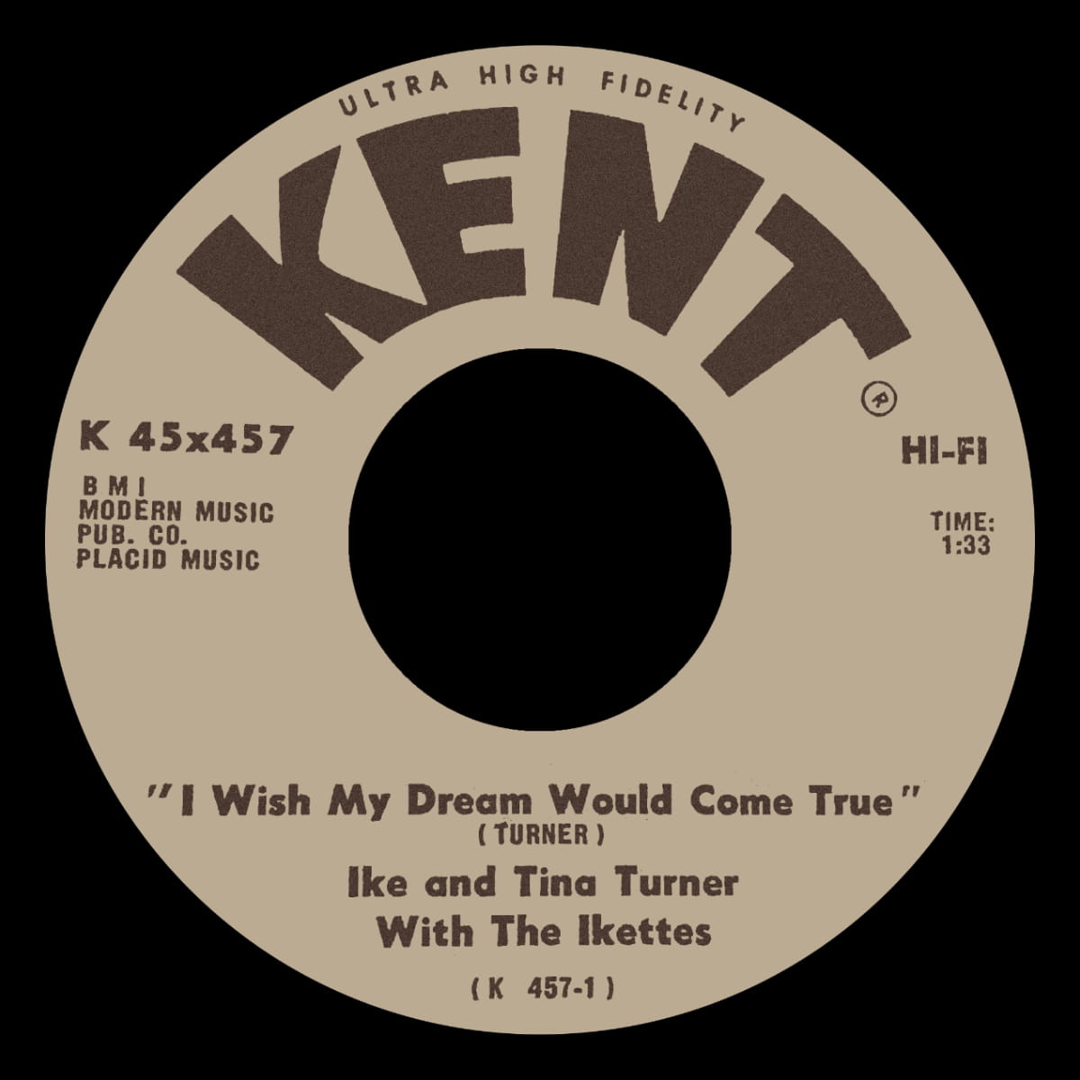 Ike & Tina Turner - I Wish My Dream Would Come True - Single