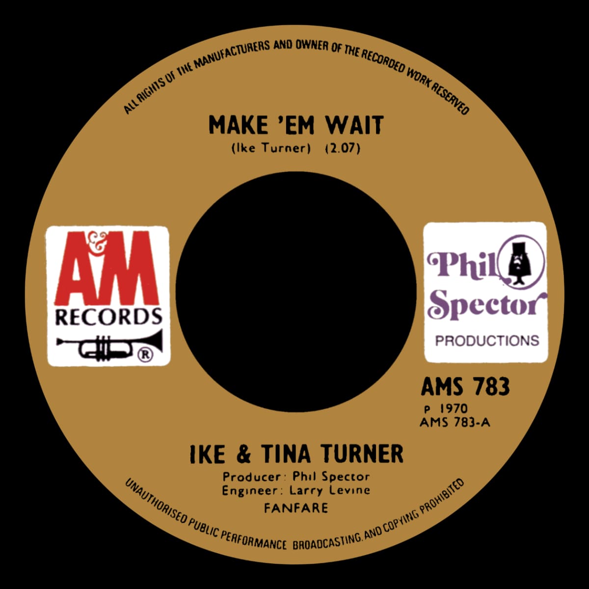 Ike & Tina Turner - Make 'Em Wait - Single