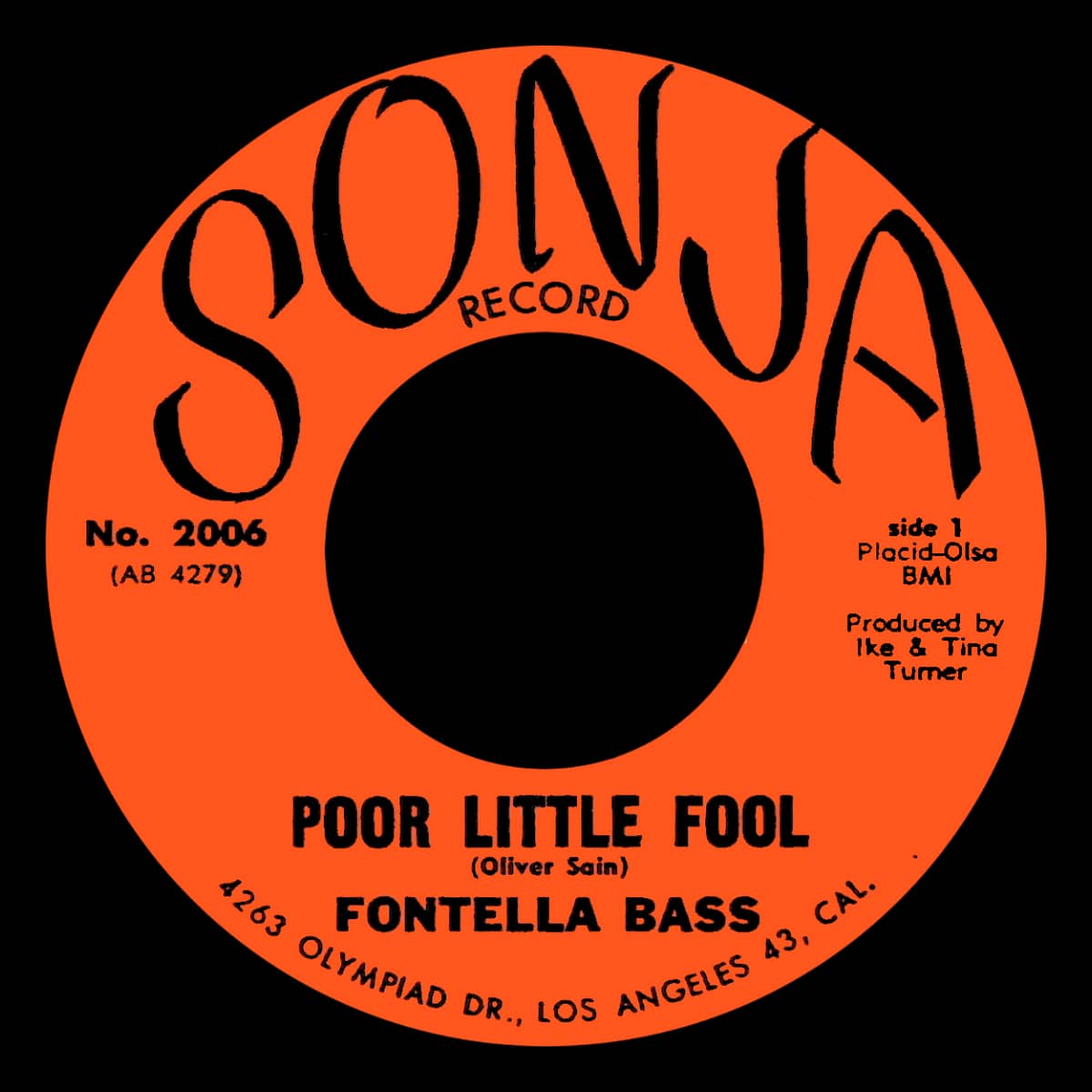 Fontella Bass & Tina Turner - Poor Little Fool - Single