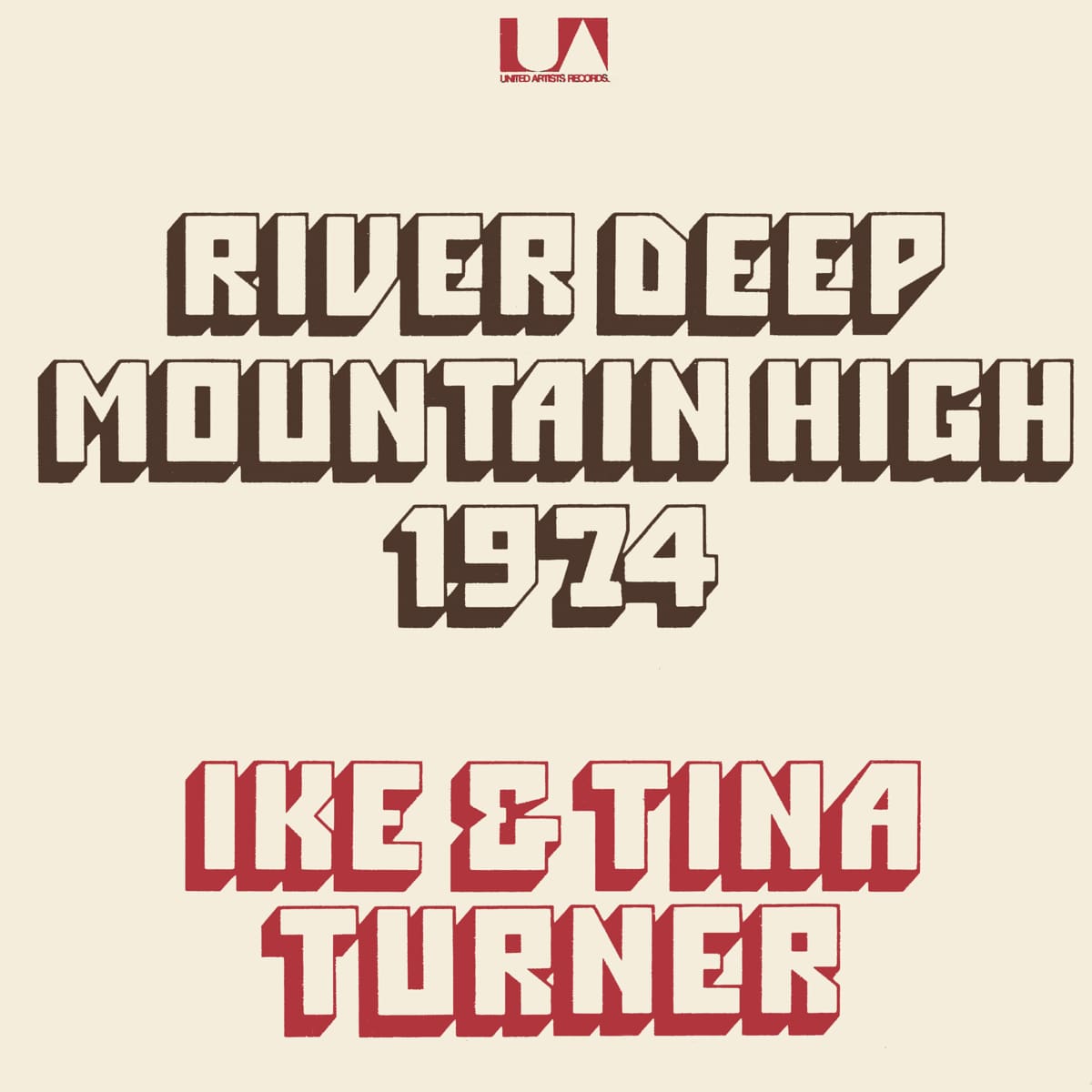 Ike & Tina Turner - River Deep Mountain High 1974 - Single