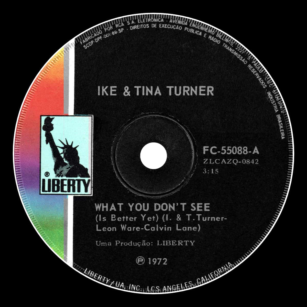 Ike & Tina Turner - What You Don't See Is Better Yet - Single