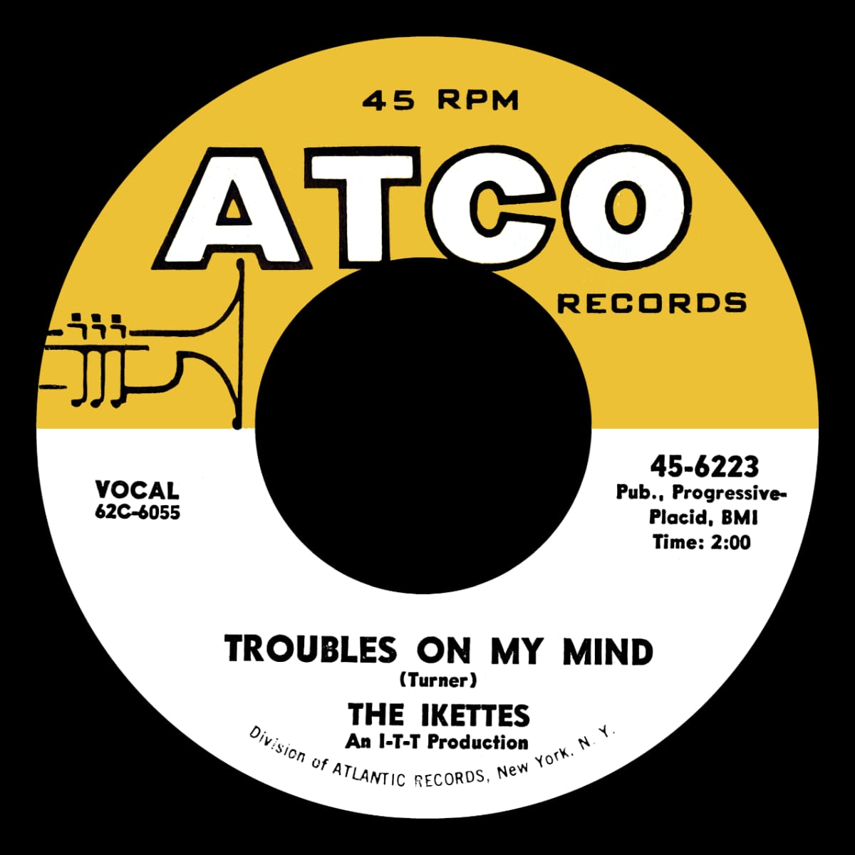 The Ikettes - Troubles On My Mind - Single