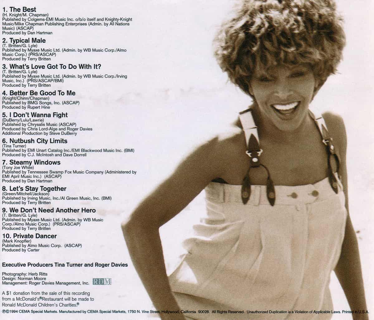Tina Turner - Greatest Hits - Album