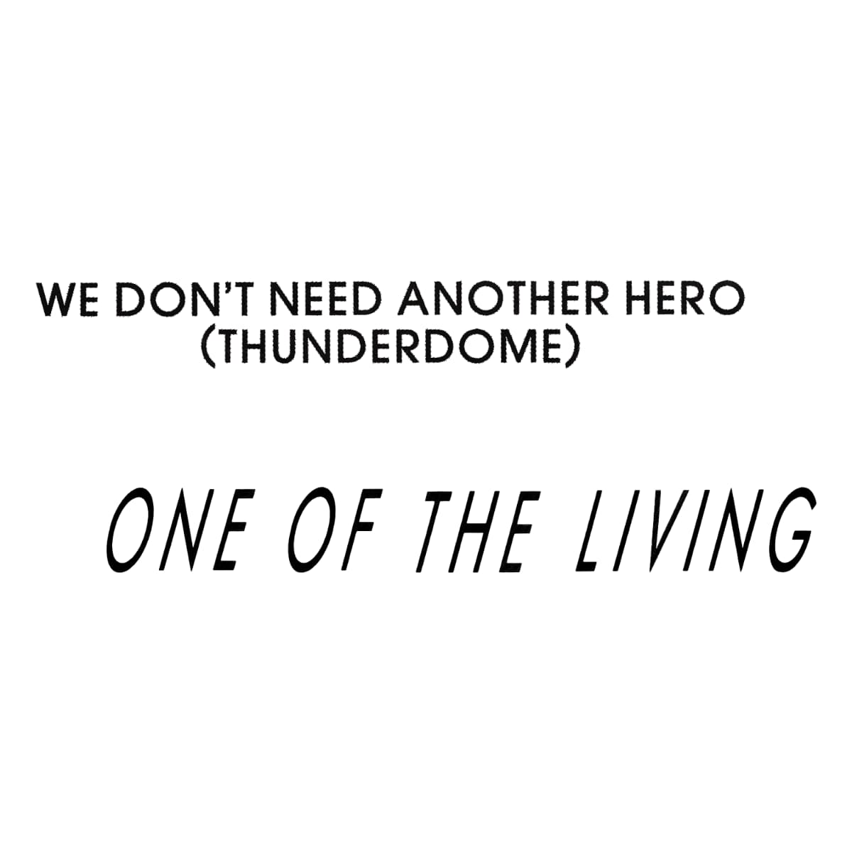 Tina Turner - Mad Max - Singles