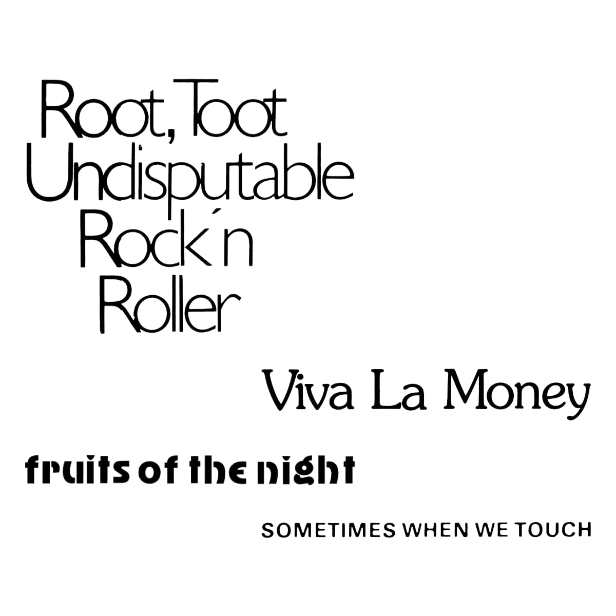 Tina Turner - Rough - Singles