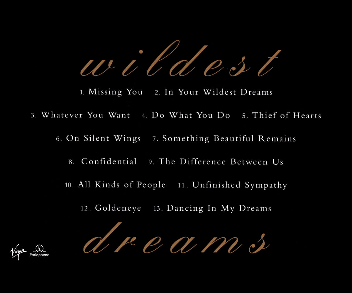 Tina Turner - Wildest Dreams - Back Cover (USA)