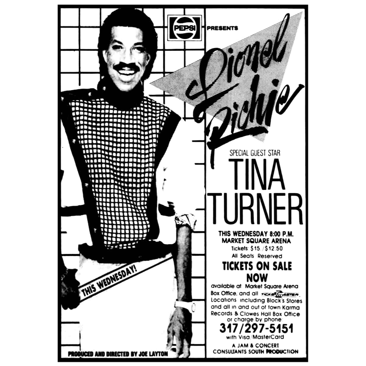 Tina Turner - Lionel Richie Opening Act (1984) - Promo