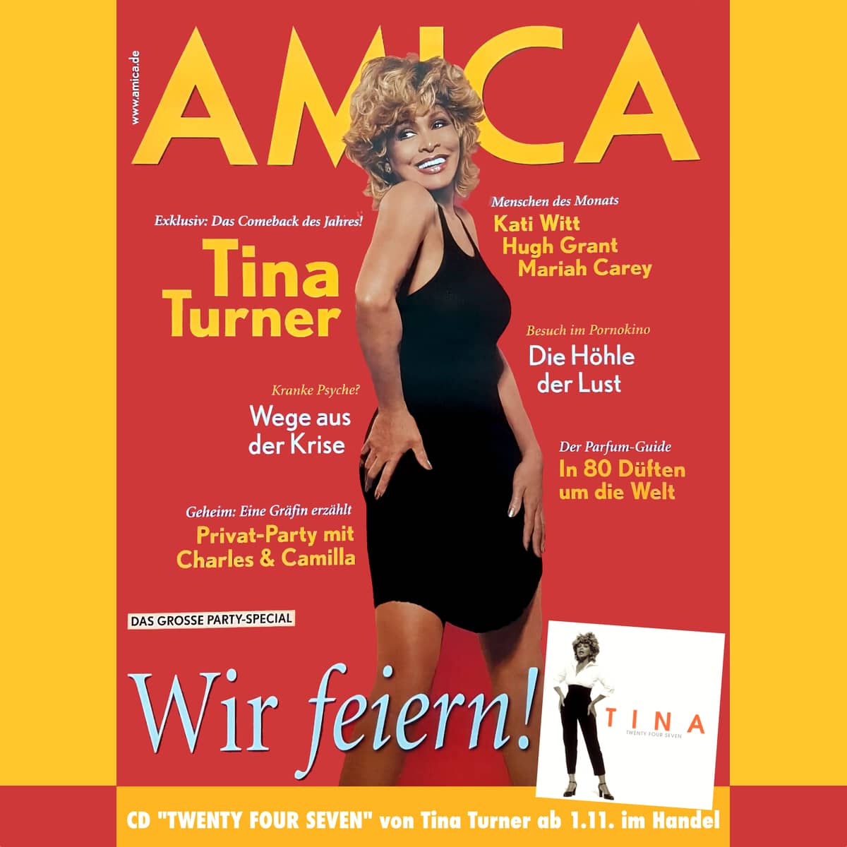 Tina Turner - Amica - Magazine