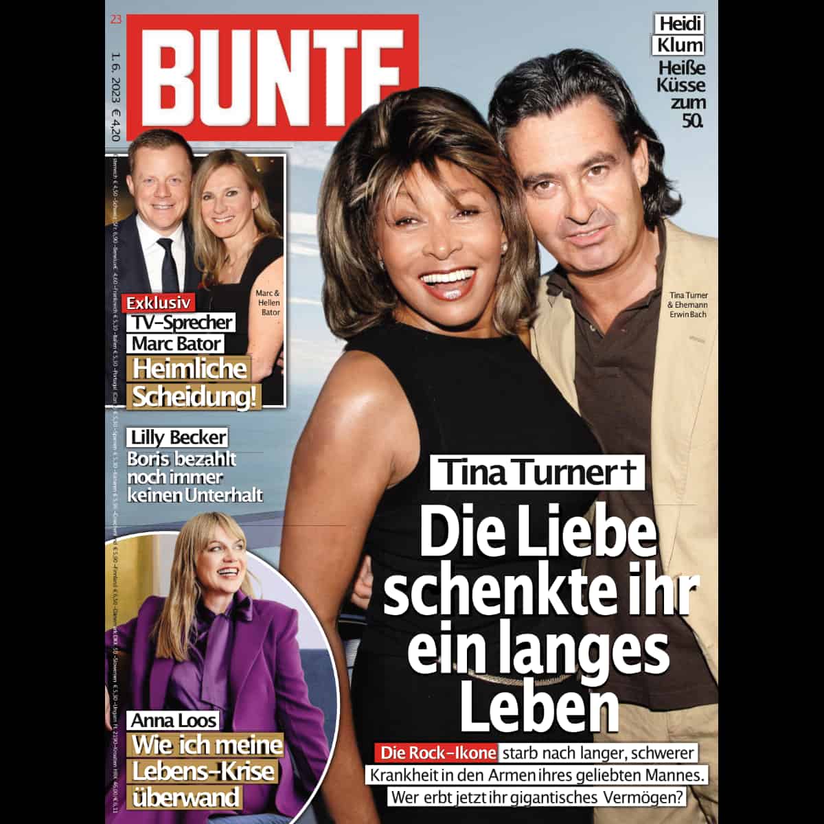 Tina Turner - Bunte - Magazine