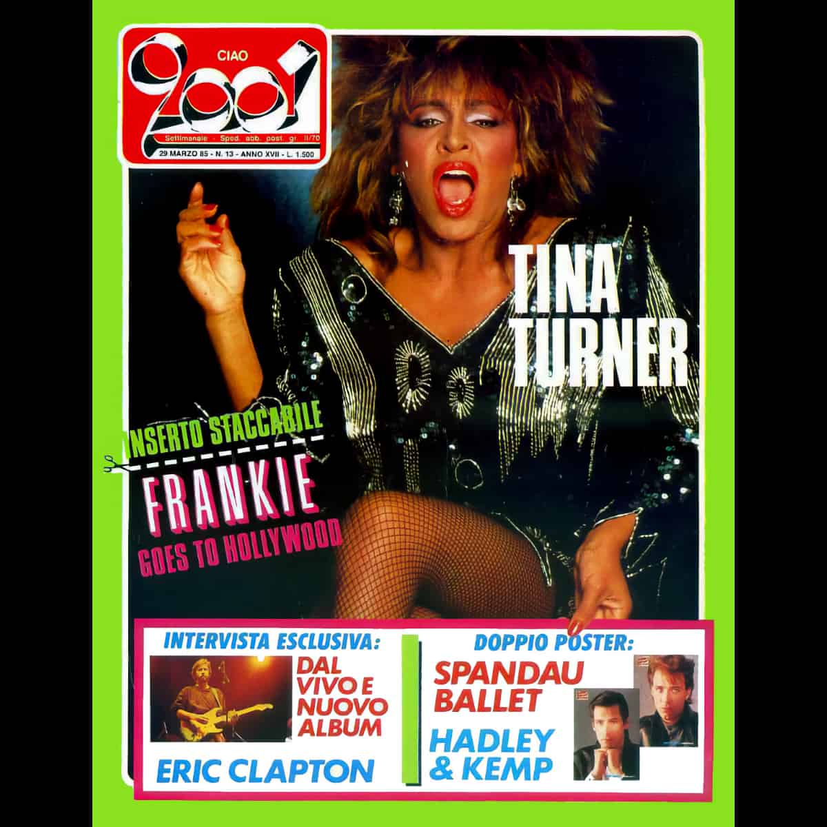 Tina Turner - Ciao 2001 - Magazine