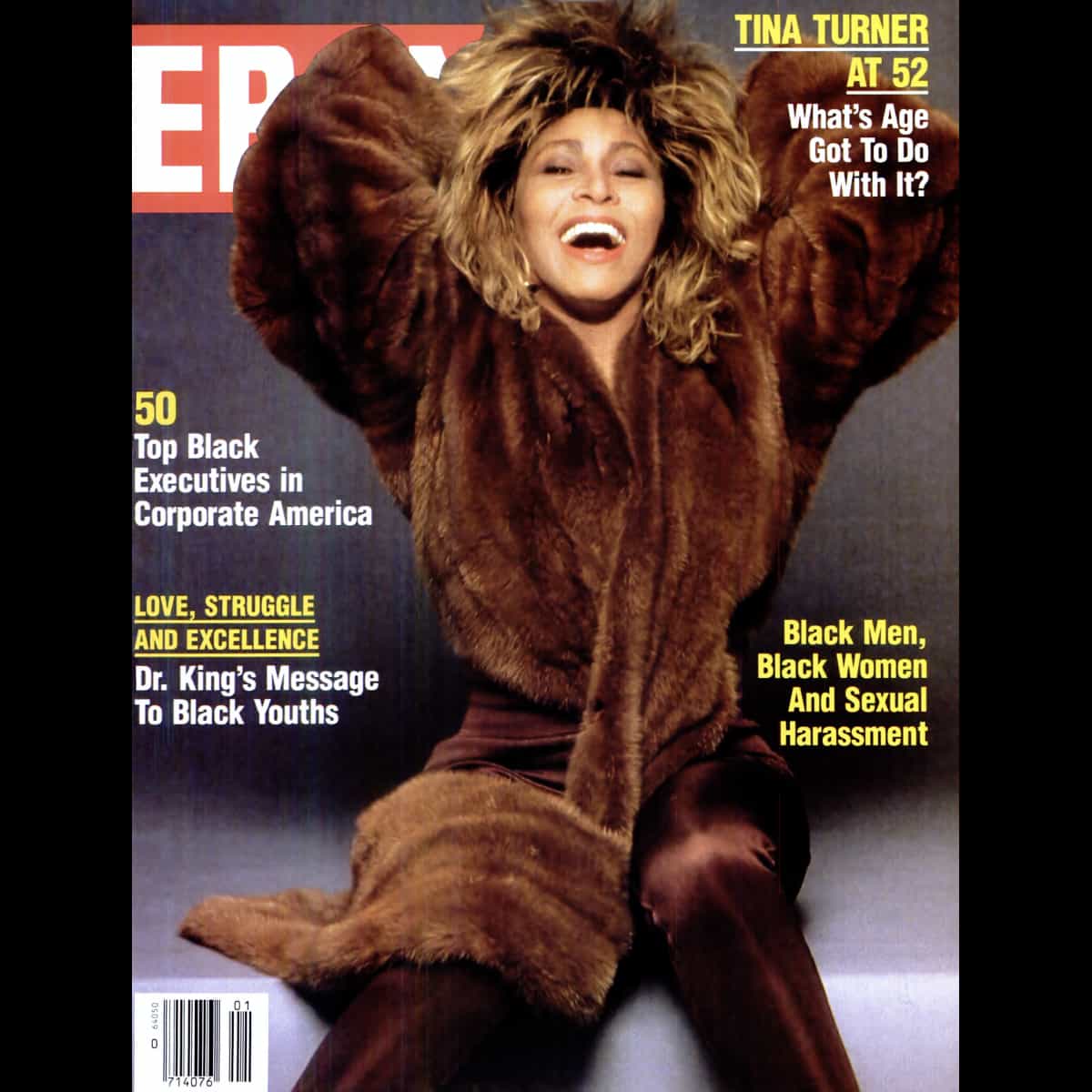 Tina Turner - Ebony - Magazine