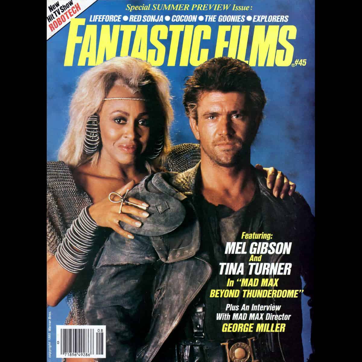 Tina Turner - Fantastic Films - Magazine