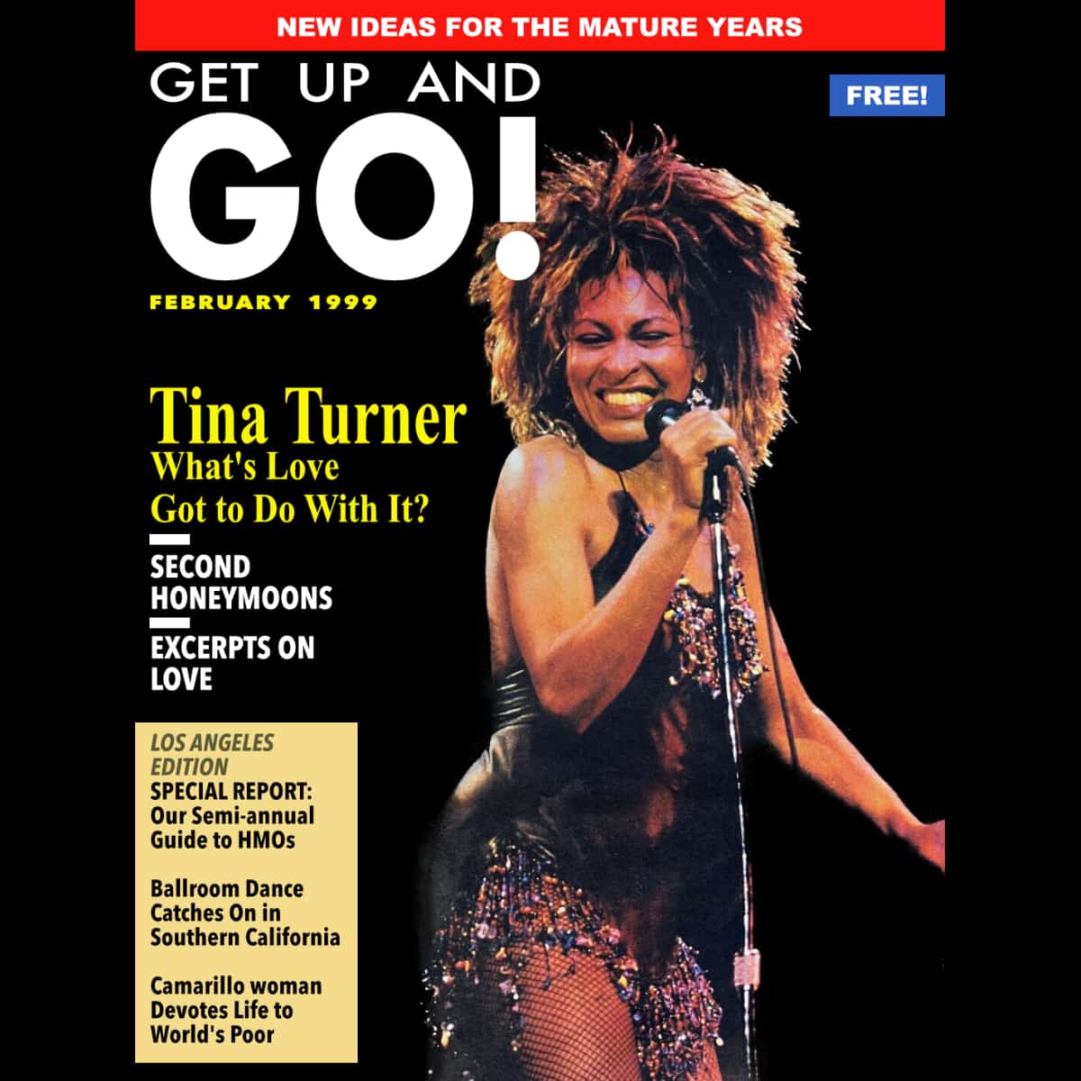 Tina Turner - Get Up And Go! - Magazine