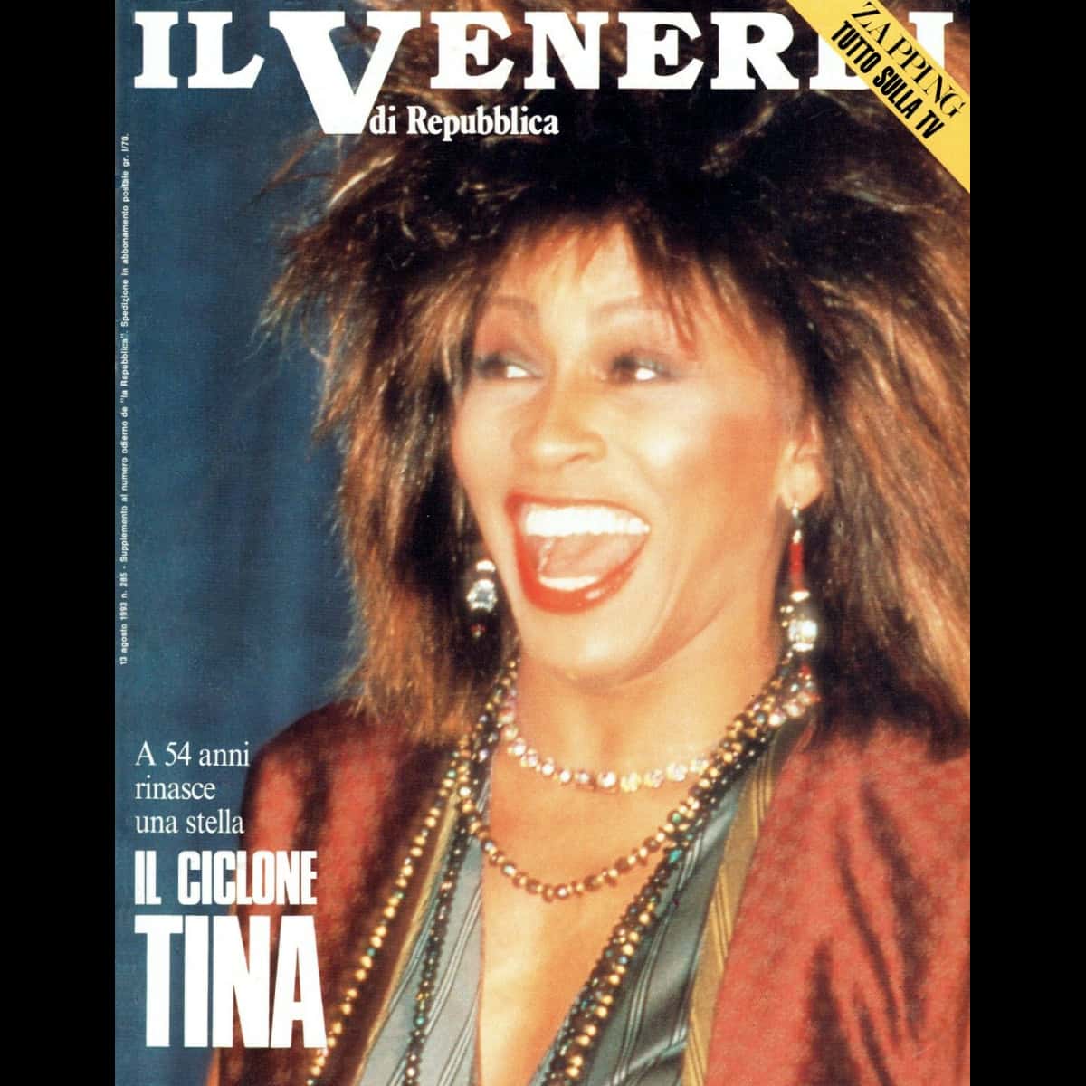 Tina Turner - Il Venerdi (di Repubblica) - Magazine