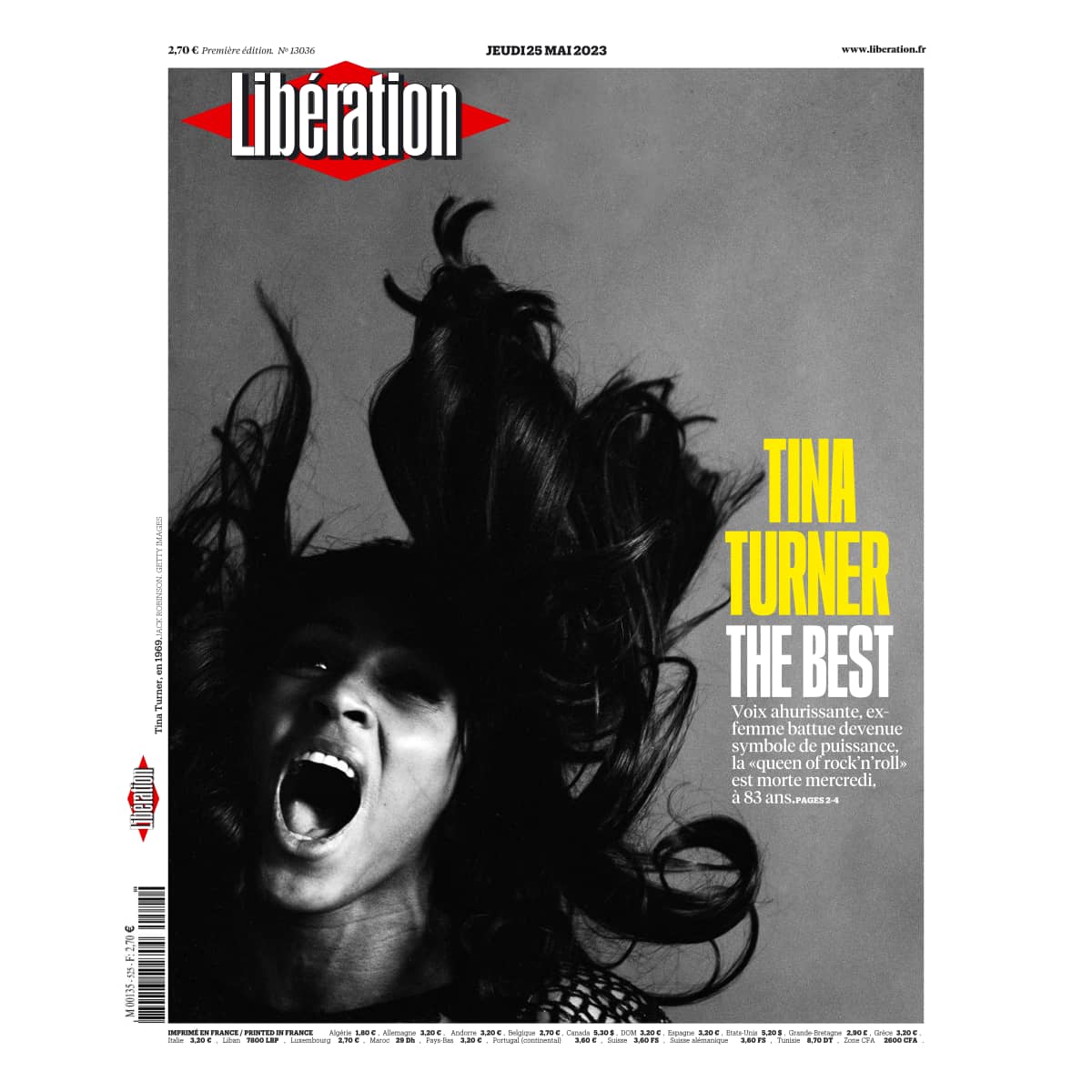 Tina Turner - Liberation - Magazine
