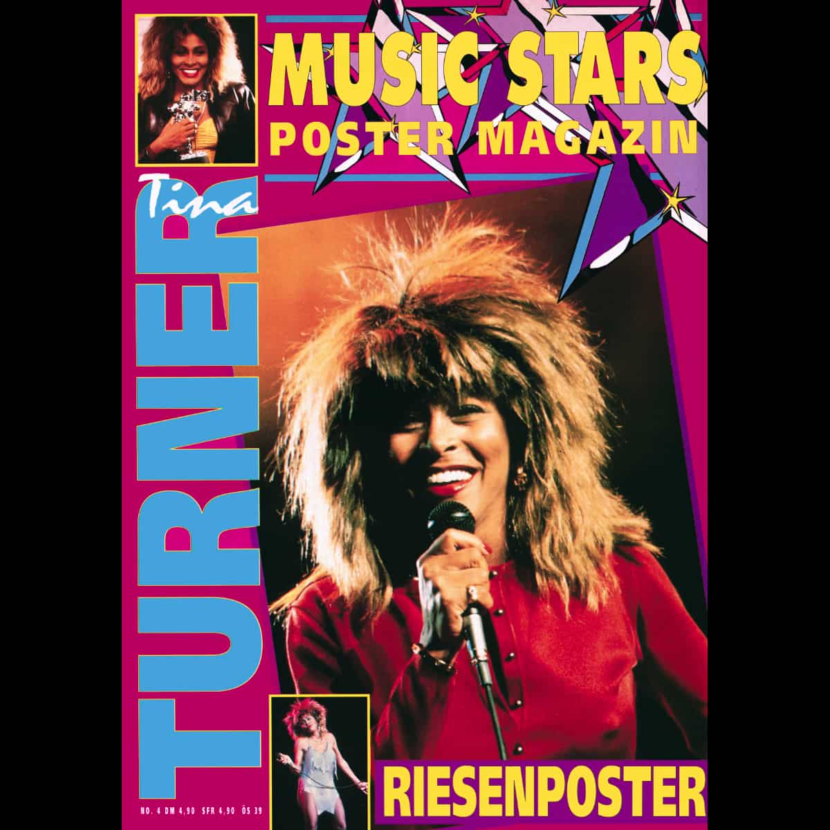 Tina Turner - Music Stars (Poster) - Magazine