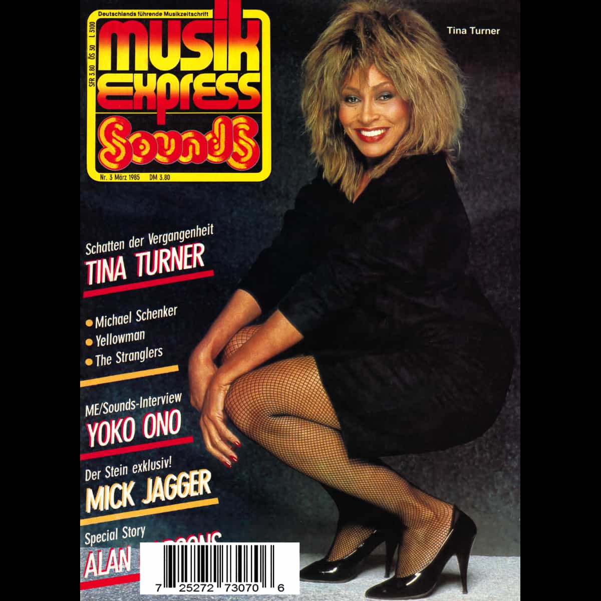 Tina Turner - Musikexpress Sounds - Magazine