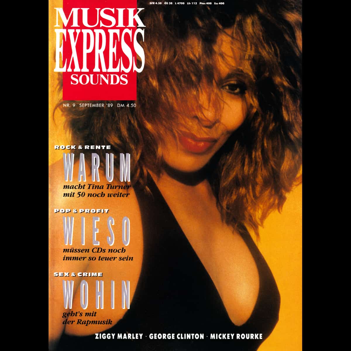 Tina Turner - Musikexpress Sounds - Magazine