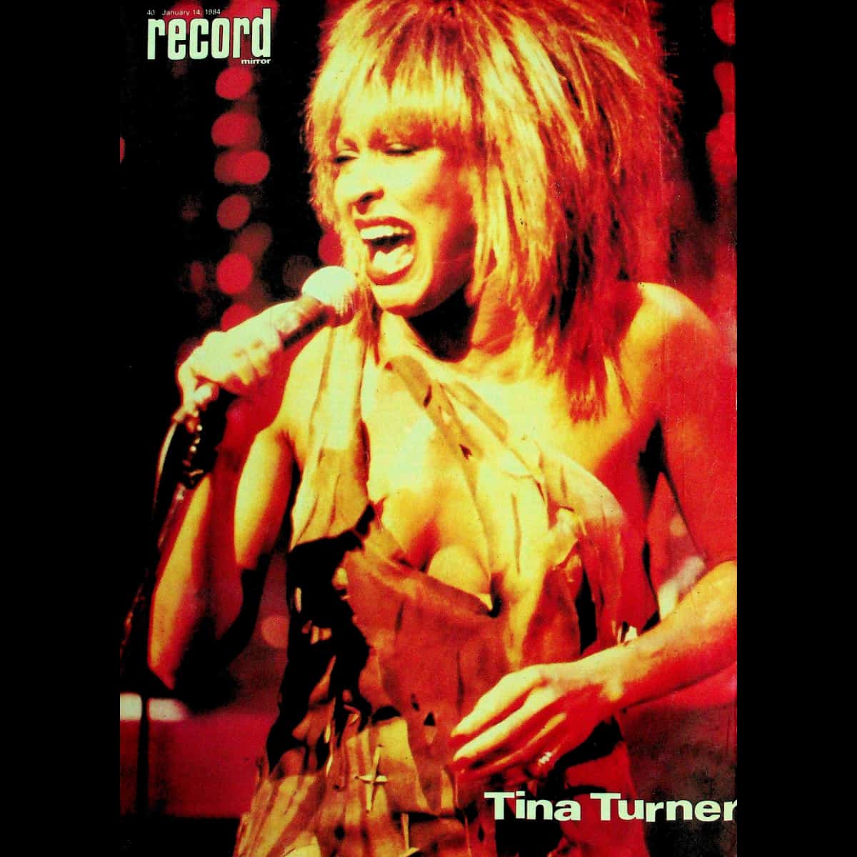 Tina Turner - Record Mirror - Magazine