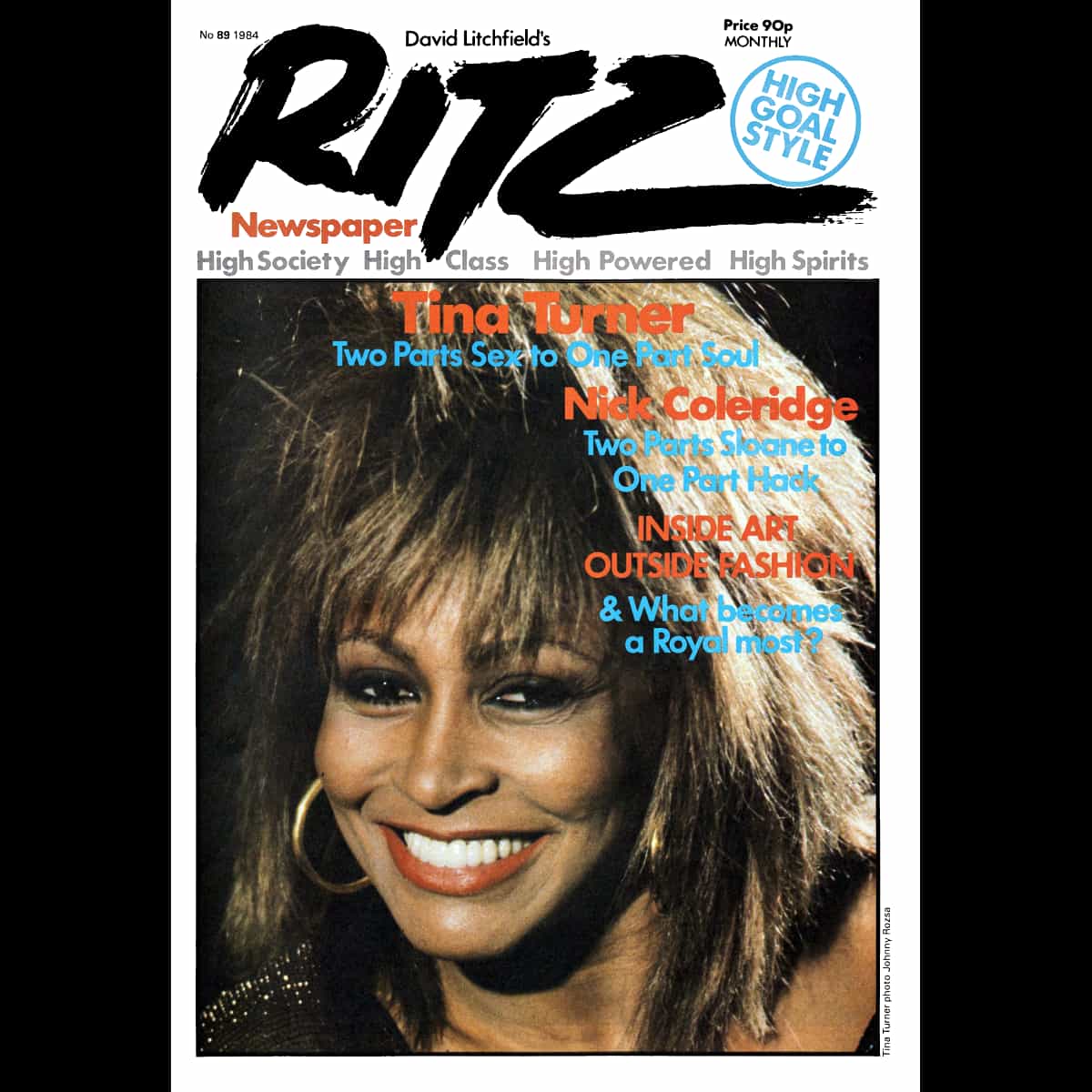 Tina Turner - Ritz - Magazine
