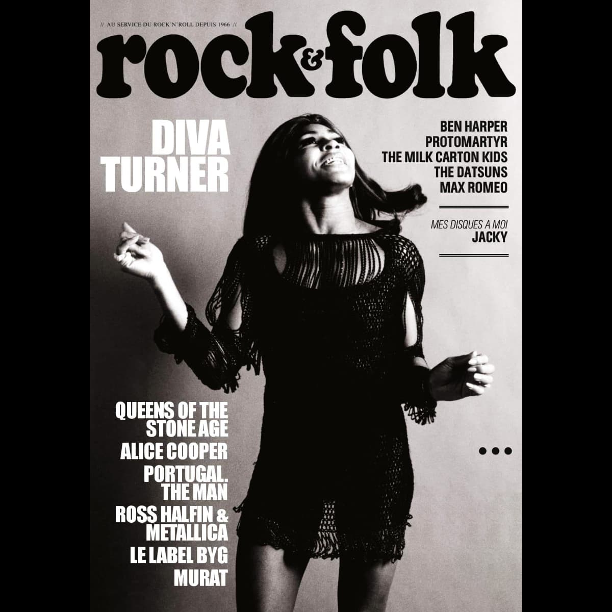 Tina Turner - Rock & Folk (2023) - Magazine