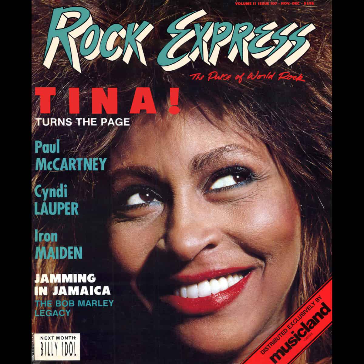 Tina Turner - Rock Express - Magazine