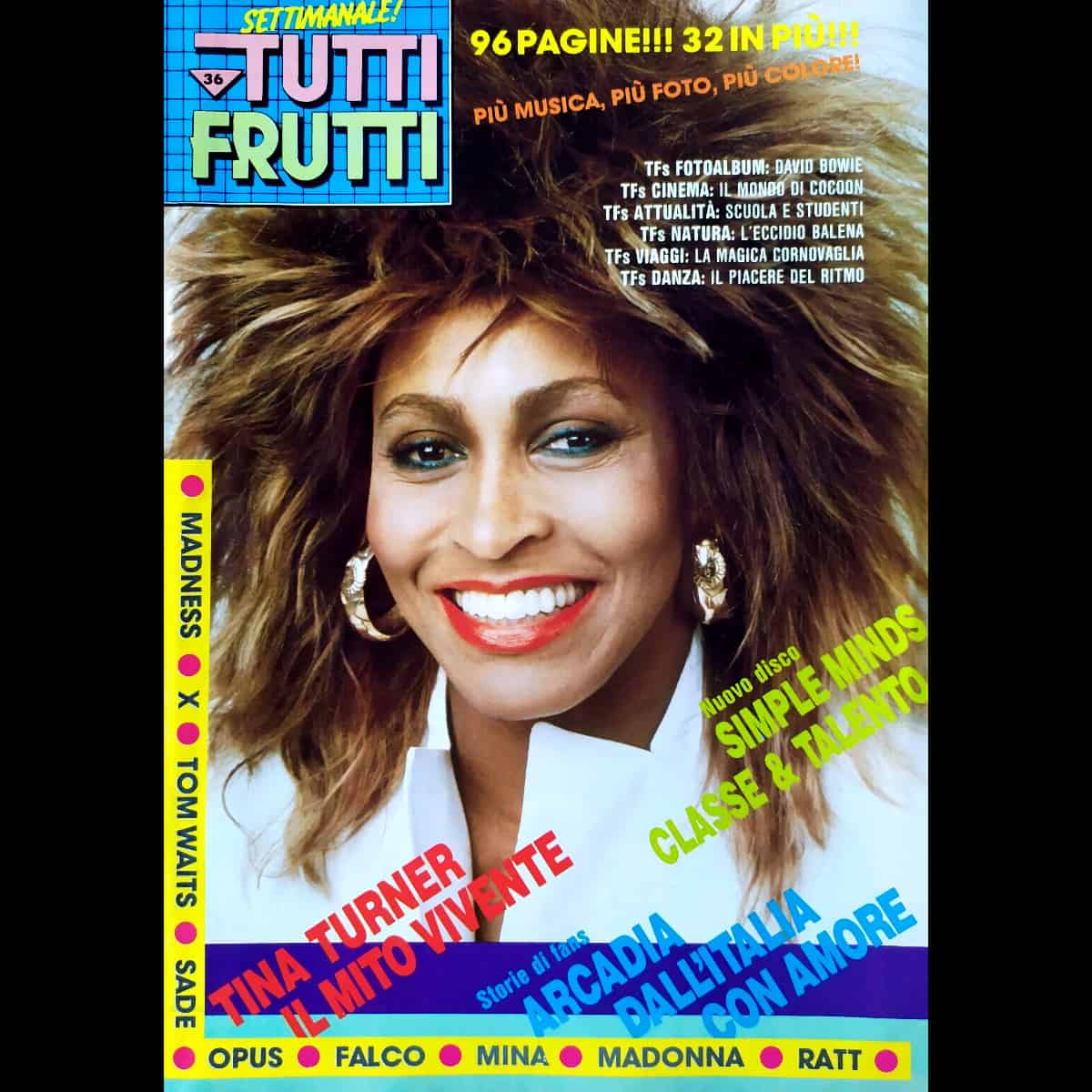 Tina Turner - Tutti Frutti - Magazine