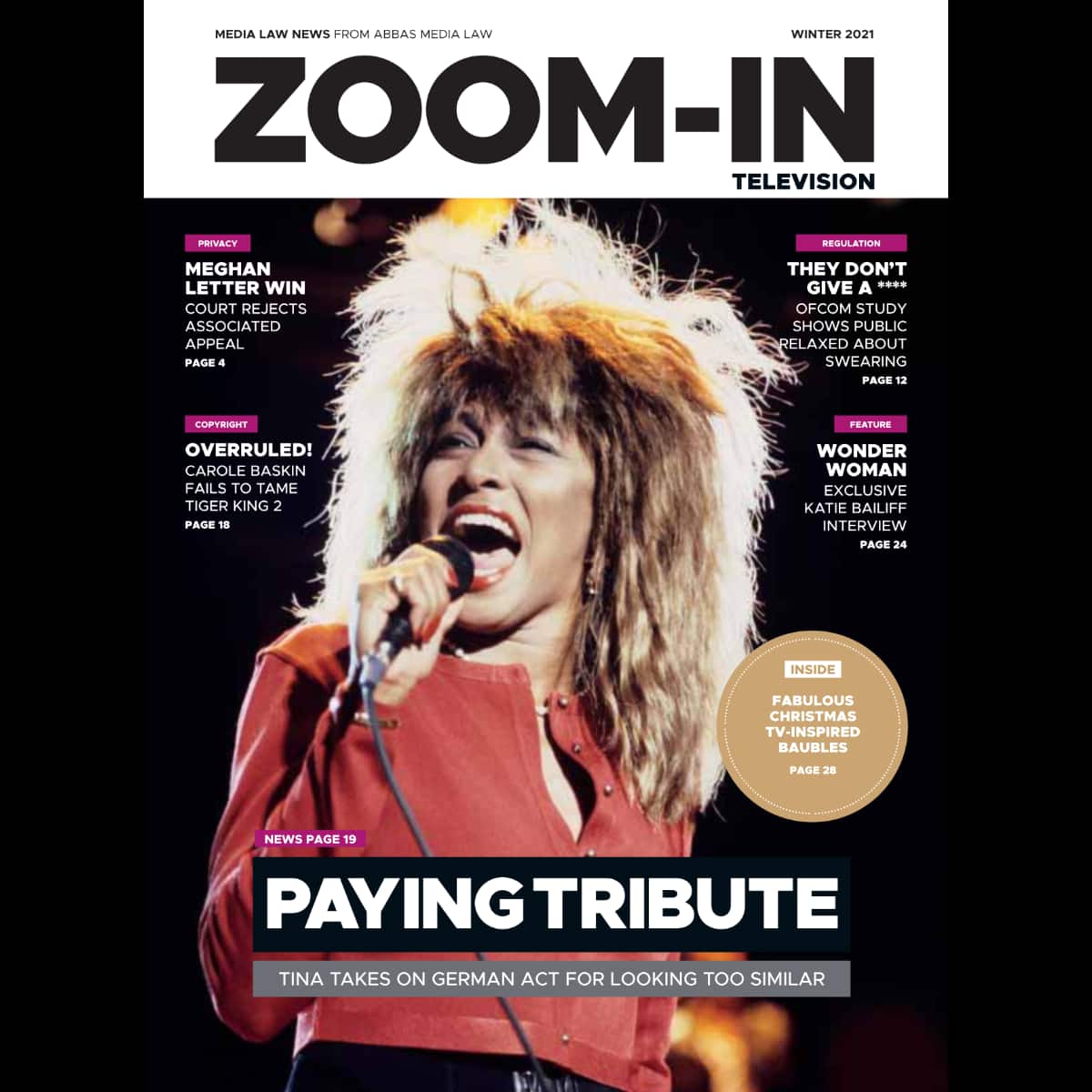 Tina Turner - Zoom-In - Magazine