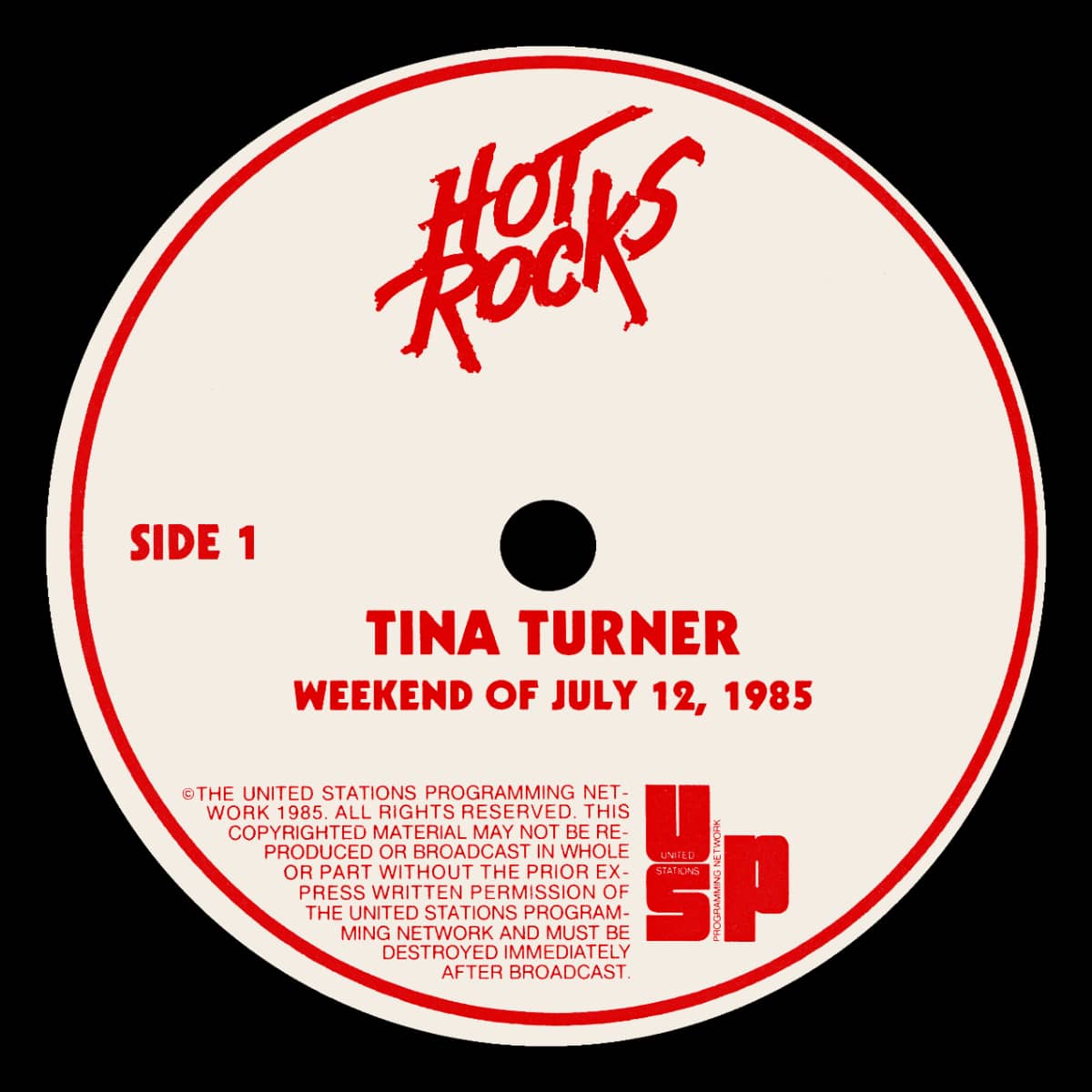 Tina Turner - Hot Rocks Radioshow - Promo