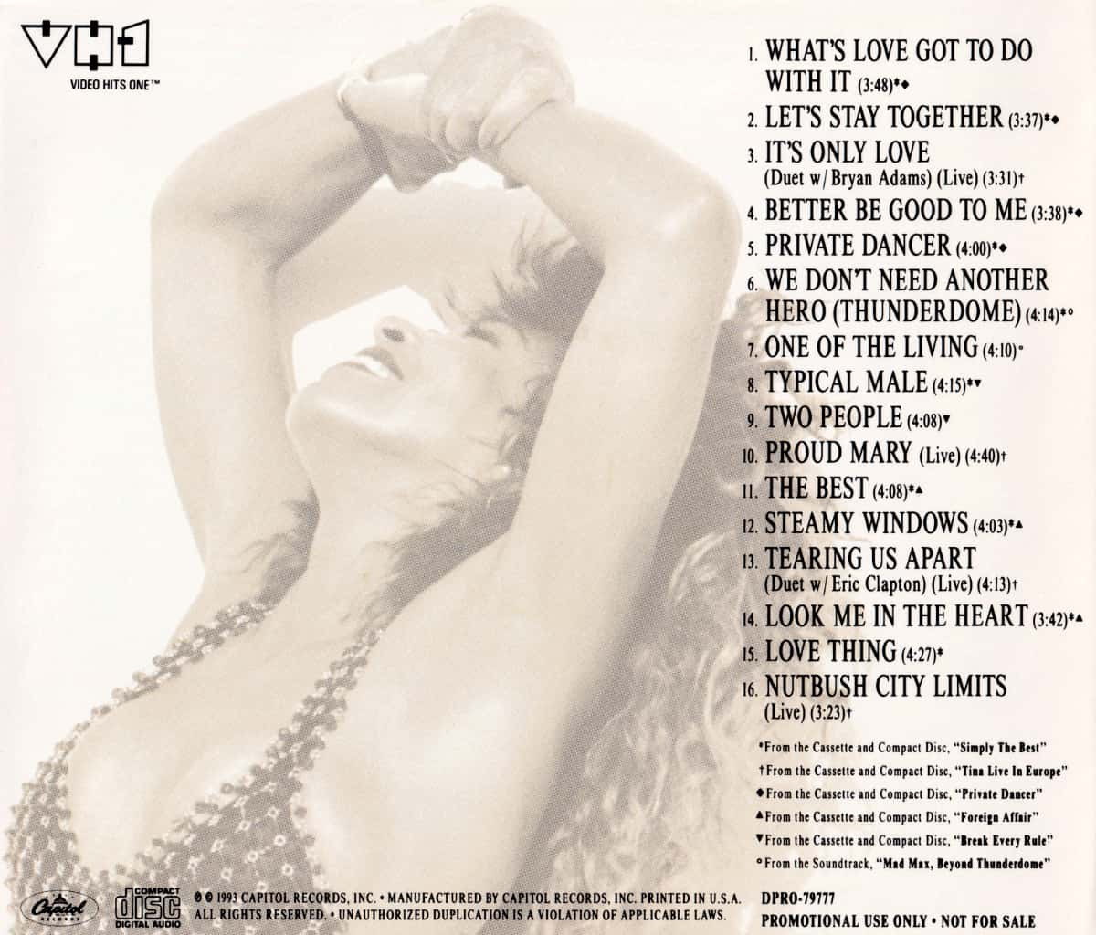 Tina Turner Promo Play This In Store Cover 02