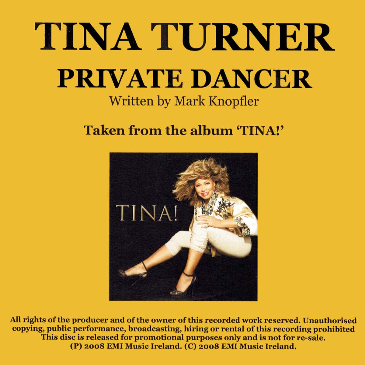 Tina Turner - Private Dancer - Promo
