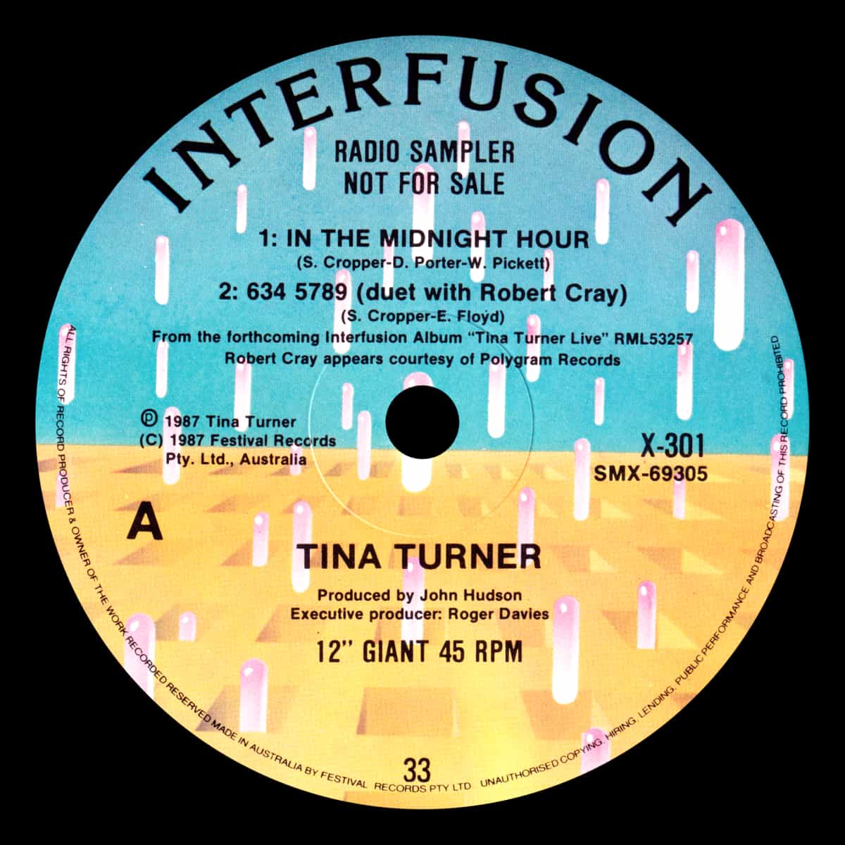 Tina Turner - Live In Europe - Promo