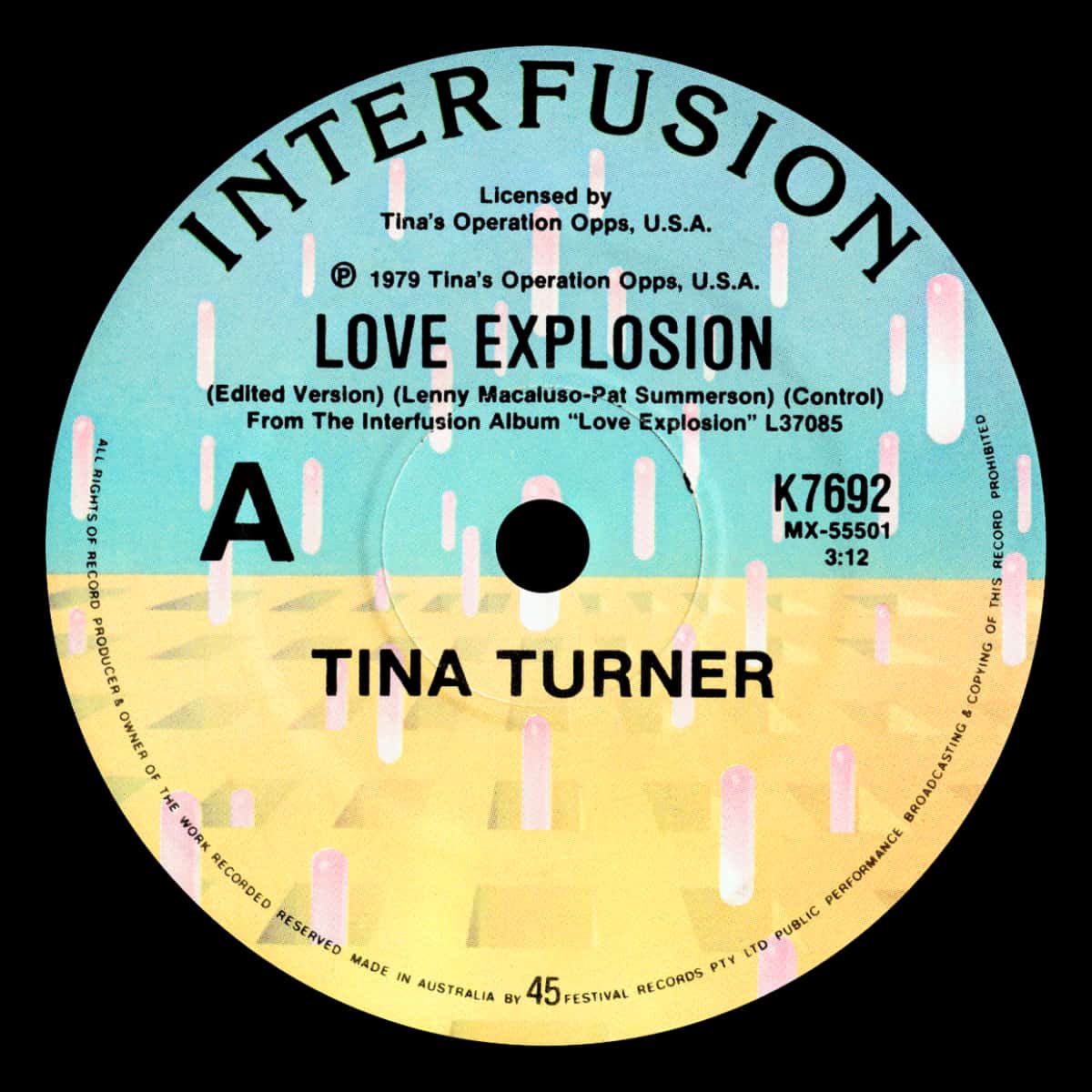 Tina Turner - Love Explosion - Single