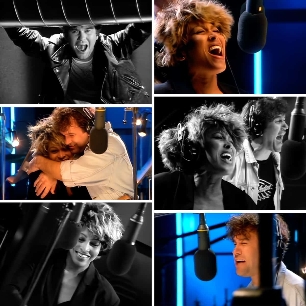 Tina Turner & Jimmy Barnes - Simply The Best - Music Video