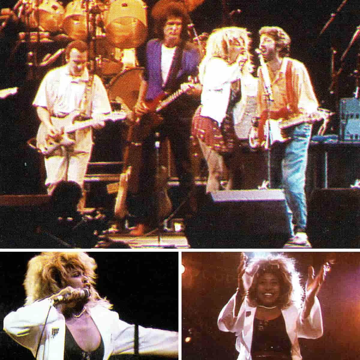Tina Turner & Eric Clapton - Tearing Us Apart - Music Video